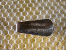 Vintage Metal Shoehorn Unbranded Heavy Patina Rustic Shoe Horn