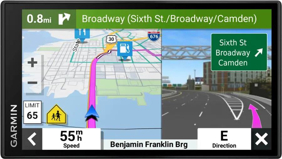 Garmin DriveSmart 66 6 inch GPS Navigator with Live Traffic & Map Updates