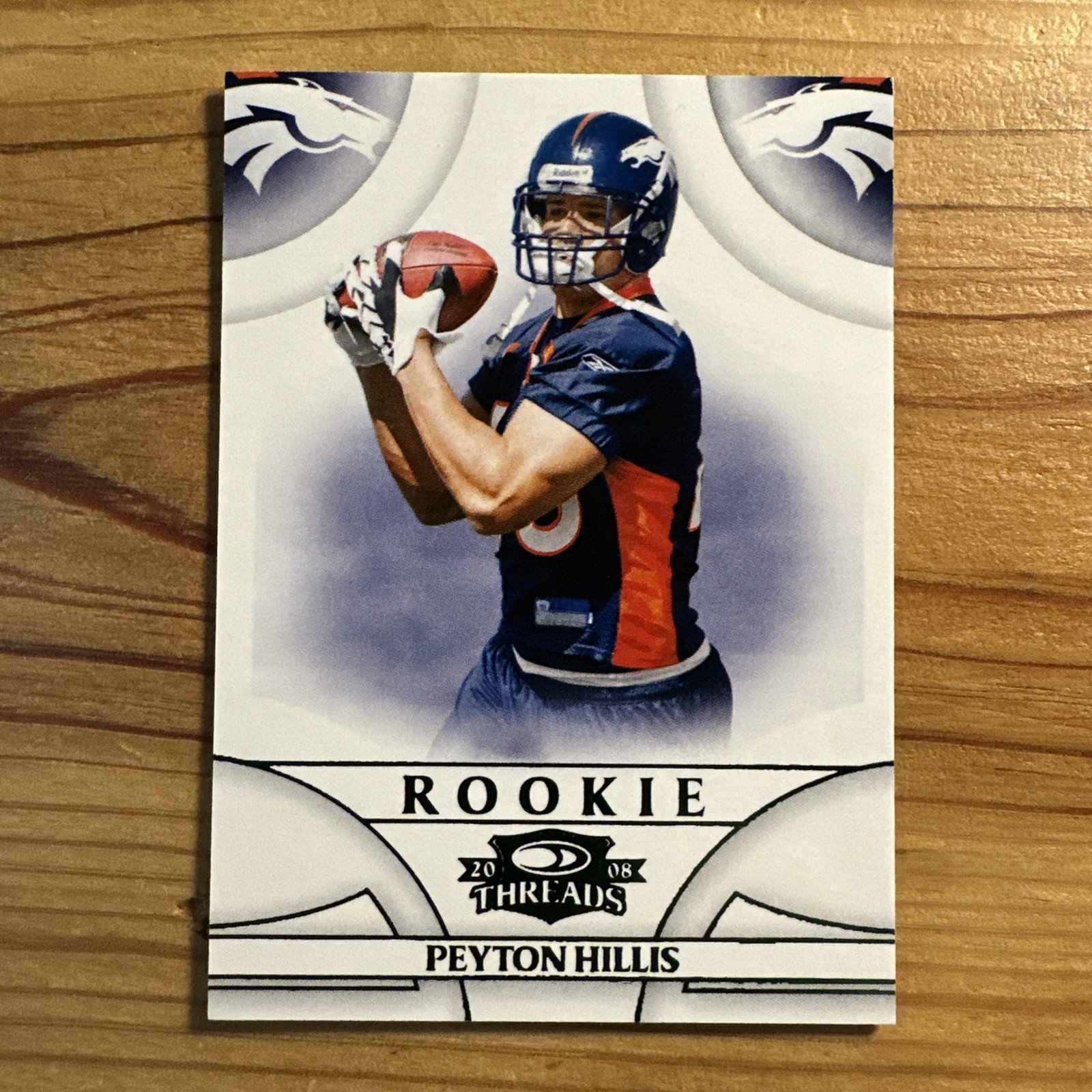 Peyton Hillis Donruss Threads #222 Base