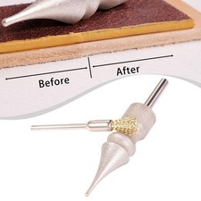Leather Burnisher Bit Leather Burnishing Tool DIY Crafts Grinding Edge Burnisher
