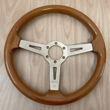 Abarth Wood Steering Wheel 350mm