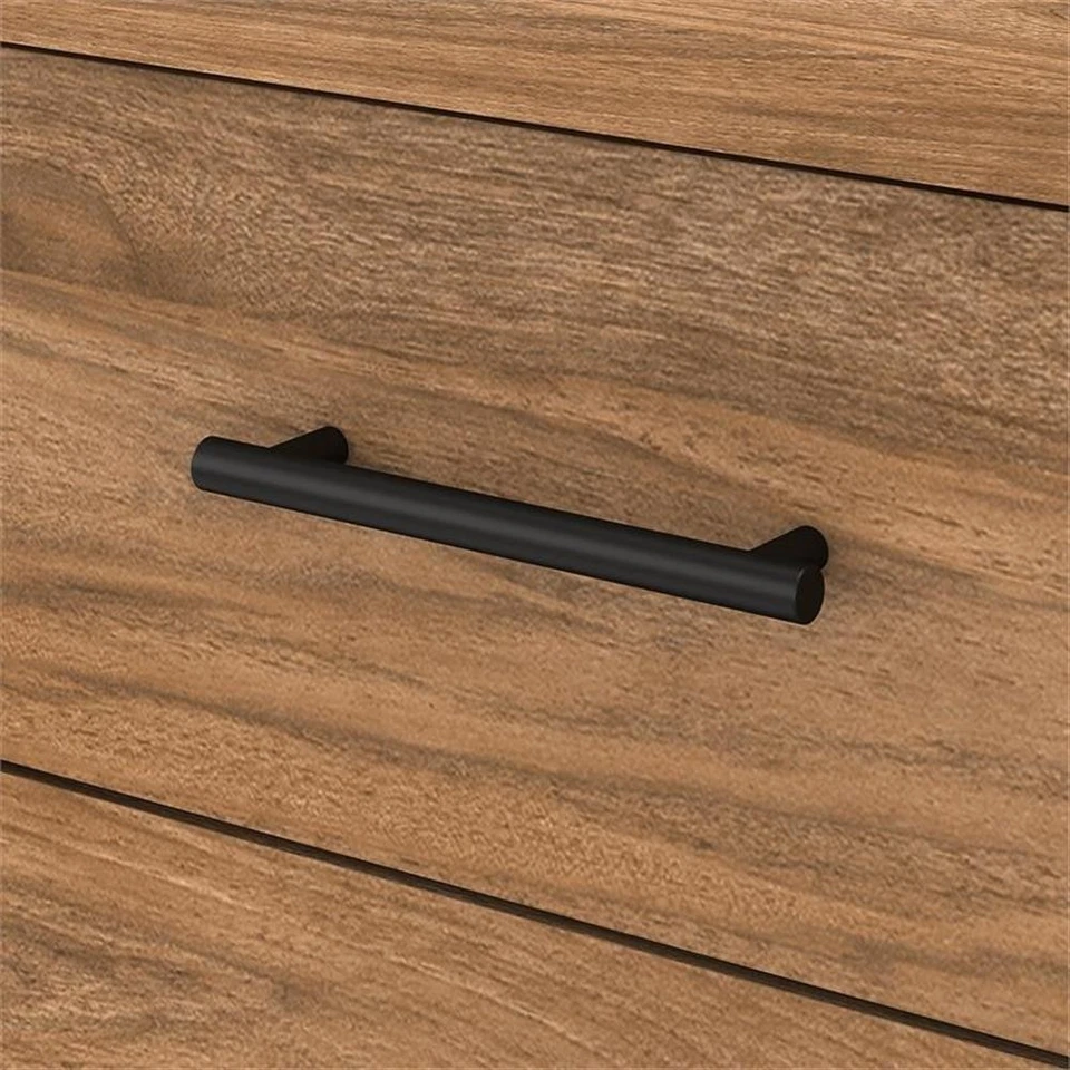 Escritorio de oficina Somerset 72W con cajones en nogal fresco - madera de ingeniería Foto 4 de 4