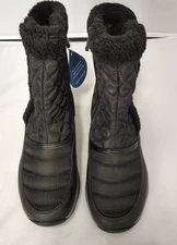 Easy Spirit Winter Boots - Women's Size 8W - Black