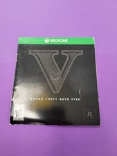 Grand Theft Auto V Xbox One Instruction Manual Booklet ONLY GTA 5