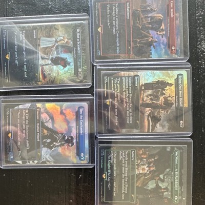 Magic: The Gathering Monty Python Foil Lot  Tim the Enchanter & 4 Cards