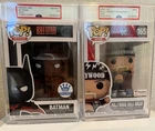 FUNKO POP Hollywood Hulk Hogan #165 & Batman Beyond #458 Vinyl Figures - PSA