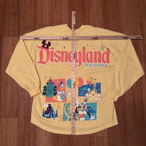 Disney Disneyland Resort Play in Parks Yellow Spirit Jersey XL 2024 Limited NEW