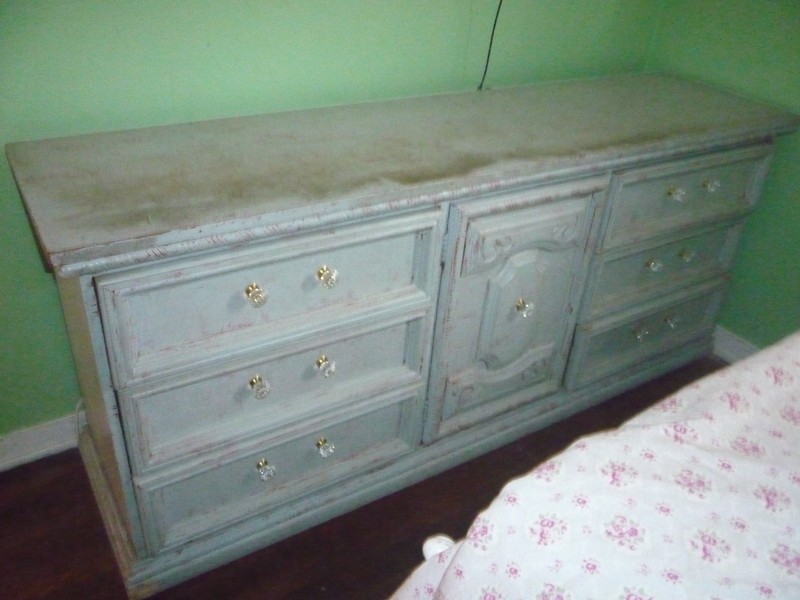 Jim Morrison Doors home *Antique Shabby chick Dresser/night stand set/Diane /P/U