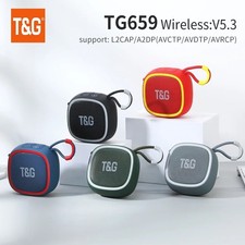 Mini Wireless Bluetooth Speaker TWS HiFi Sound TF Card FM Radio Portable