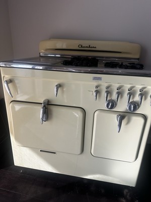Vintage 1950 s Chambers C-Model INCREDIBLE Gas Stove & Oven