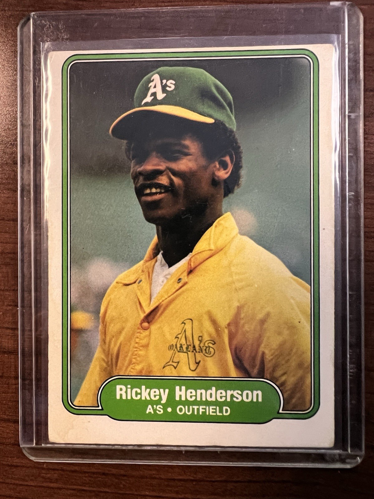 1982 Fleer - Rickey Henderson #92