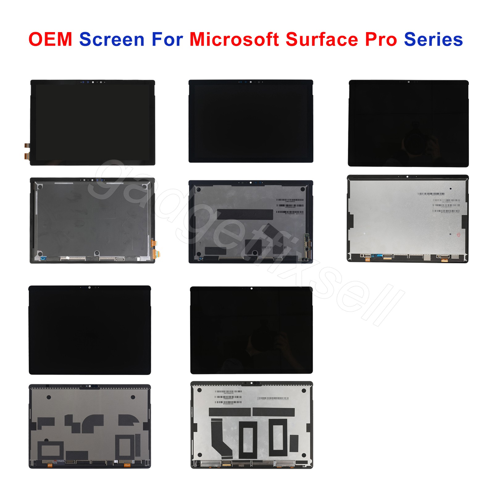 OEM For Microsoft Surface Pro 7 1960/1961 Pro 8 9 10 X Display Replacement Lot