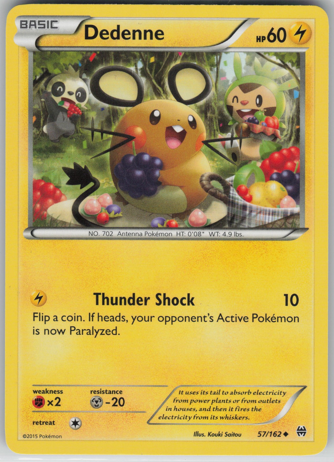 Dedenne Uncommon XY - BREAKthrough 57/162 LP