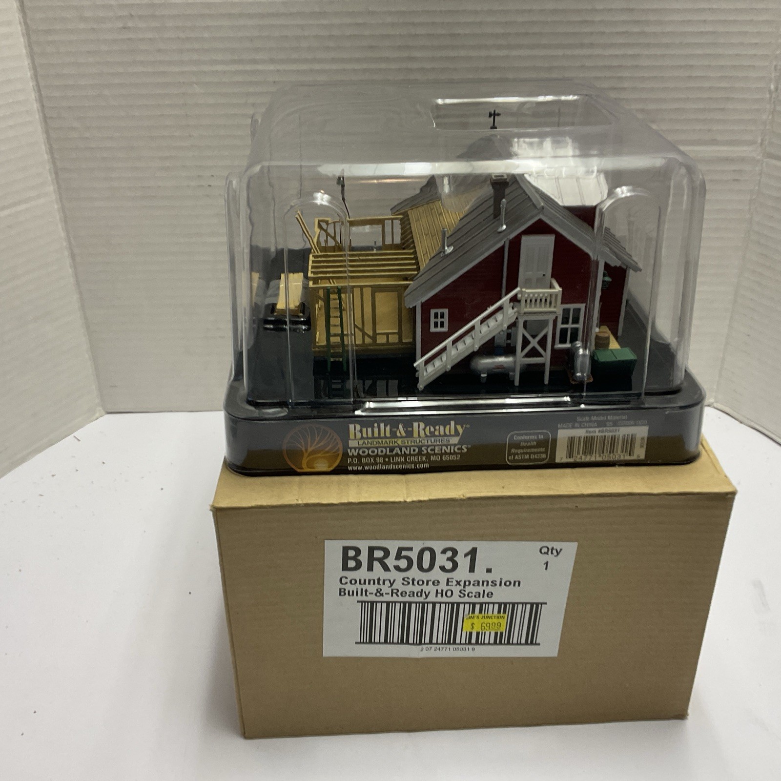 Woodland Scenics Country Store Expansion Built, & Ready HO Model BR5031