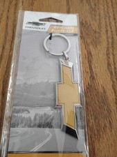 Chevy Chevrolet Logo Goldsilver Bow Tie Keychain Metal New In The Package Chevy Chevrolet Logo Goldsilver Bow Tie Keychain Metal New In The Package