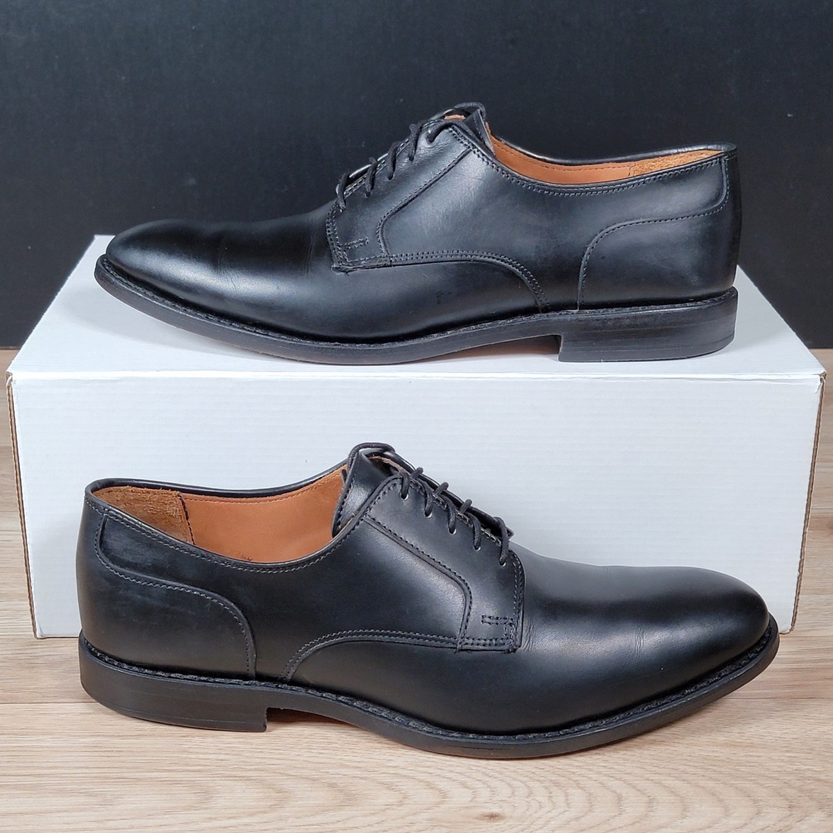 アレンエドモンズ/Windsor US8D Allen Edmonds Windsor Derby Shoes Men Size 8.5 D Black