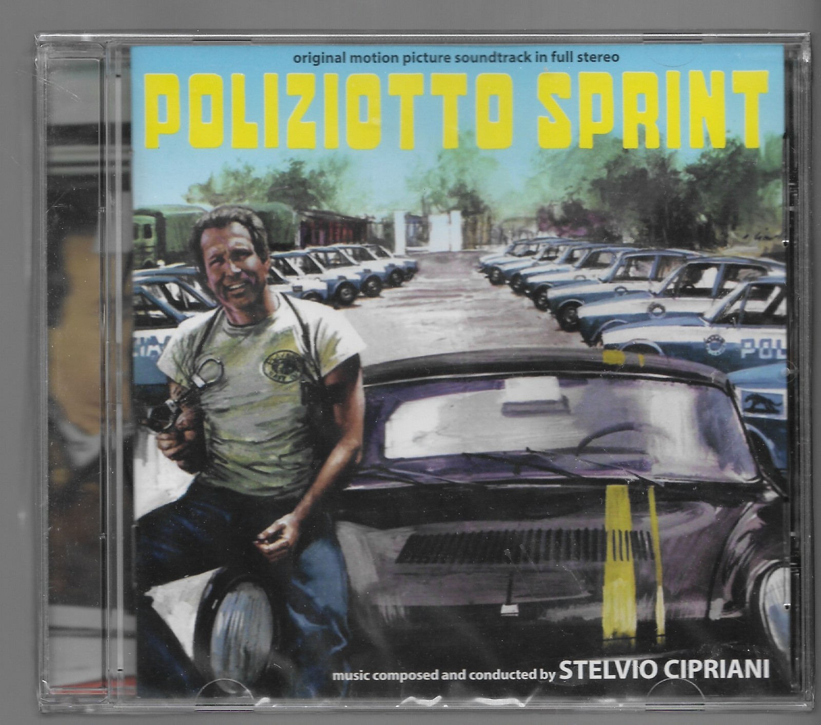 STELVIO CIPRIANI - POLIZIOTTO SPRINT OST CD NUOVO SIGILLATO!!!