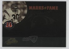 2005 Playoff Absolute Memorabilia Marks of Fame Gold /150 Ickey Woods #MF-13 7v7