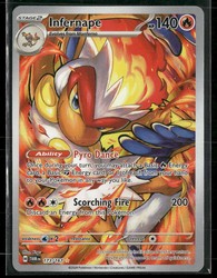 Infernape 173/167 Twilight Masquerade Illustration Rare Holo