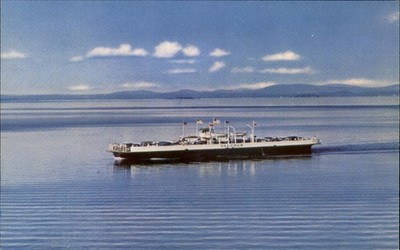 MV Valcour car ferry ~ Burlington Vermont to Point Kent New York