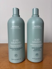 Aveda Scalp Solutions Balancing Shampoo Replenishing Conditioner 33.8 Oz Duo Aveda Scalp Solutions Balancing Shampoo Replenishing Conditioner 33.8 Oz Duo