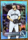 KADE ANDERSON 2025 BOWMAN CHROME DRAFT 1st RC SKY BLUE REFRACTOR SP #BDC-3 READ