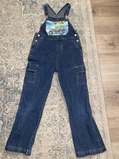 VTG Handmade Cottagecore Overalls Cherokee Sz Small 6X - Cute Frog Animations