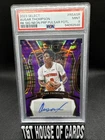 2023 Select AUSAR THOMPSON Rookie NEON PRP PULSAR PRIZM AUTO #/15 PSA 9