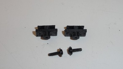 2x Replacement Single Hole Motor Mount WITH Screws For Athearn Type Switchers HO