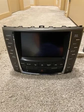 2010 - 2012 Lexus IS250 IS350 OEM Navigation Unit and Display Screen 86805-53241