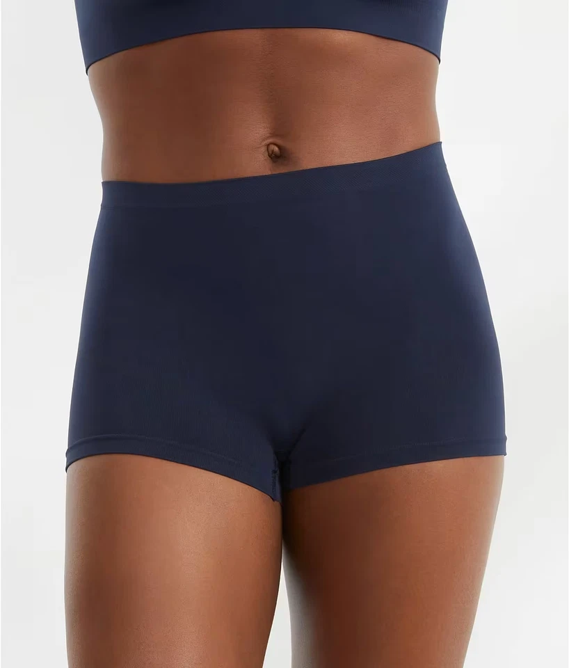 Pantalones cortos Hanro Touch Feeling Boyleg azul modnight L142744 para mujer talla L Foto 3 de 4