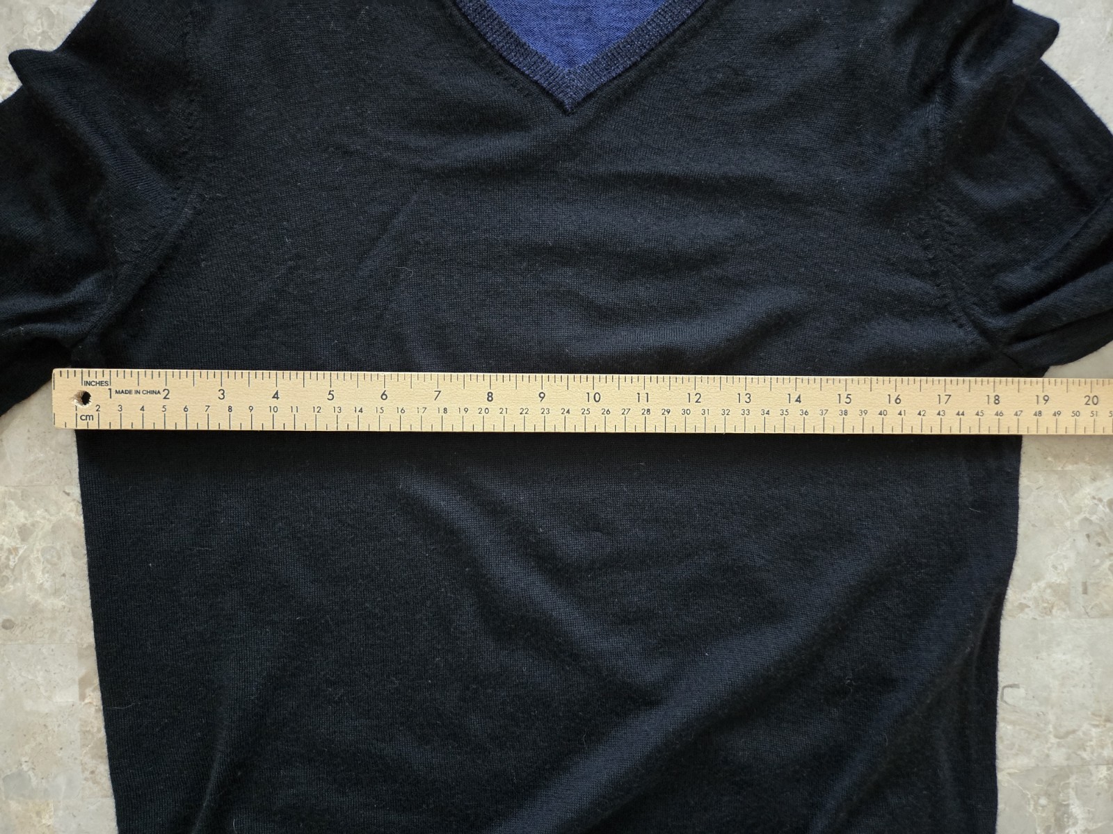 Theory SAMPLE V-neck Rothley Pullover Jumper Meri… - image 7