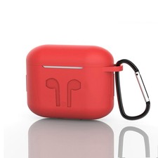 Soft Silicone Protective Case Shockproof Cover w Keychain For AirPods Pro 2nd