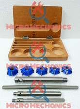 Hartmetallbest&uuml;ckter Ventilsitz-Stirnfr&auml;ser Set 5-teilig Kit Fr&auml;ser Spitze