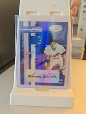  2005 LEAF CERTIFIED SAPPHIRE AUTO HARMON KILLEBREW TWINS GREAT 4/5 RARE (194)