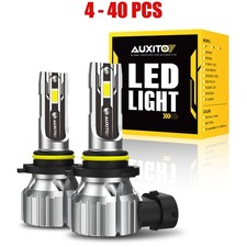 4-40xs Fog 90059006 Led Headlight Set Lamp Bulb White 6500k Bright Super Auxito 4-40xs Fog 90059006 Led Headlight Set Lamp Bulb White 6500k Bright Super Auxito