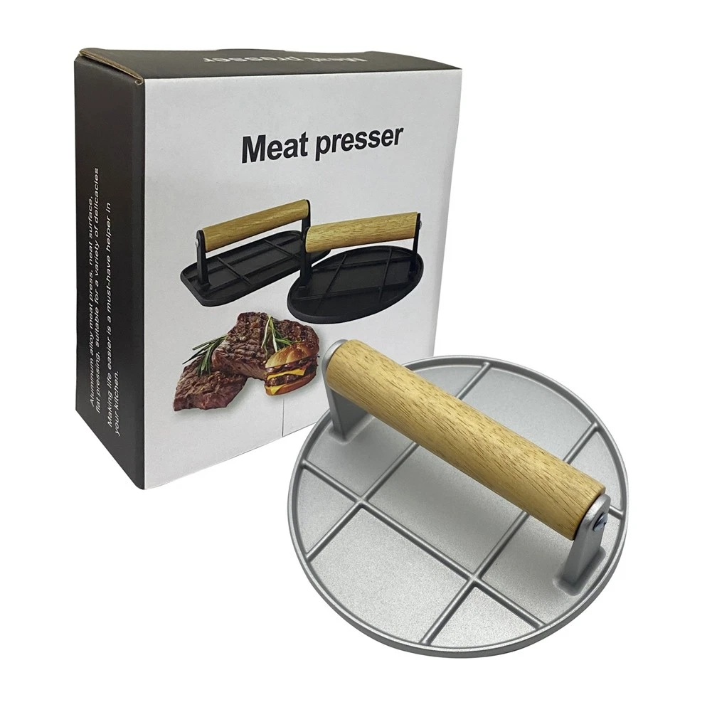 Grill Press, Heavy Duty Multi Functional-Meat Press, Sandwich & Bacon3983