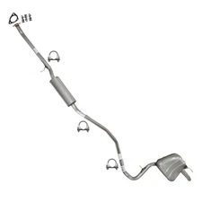 Stainless Steel Exhaust Muffler Assembly fits: 2016-2017 Honda Civic 2.0L Sedan