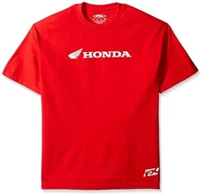 Factory Effex 15-88330 Honda Horizontal T-Shirt Red (M)