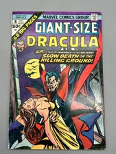 Giant-Size DRACULA Marvel Comics Group #3 December 1974!