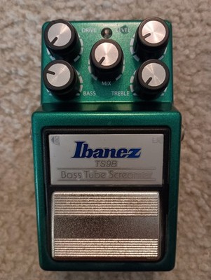 Ibanez TS9B Tube Screamer Bass Guitar Effects Overdrive Pedal OD