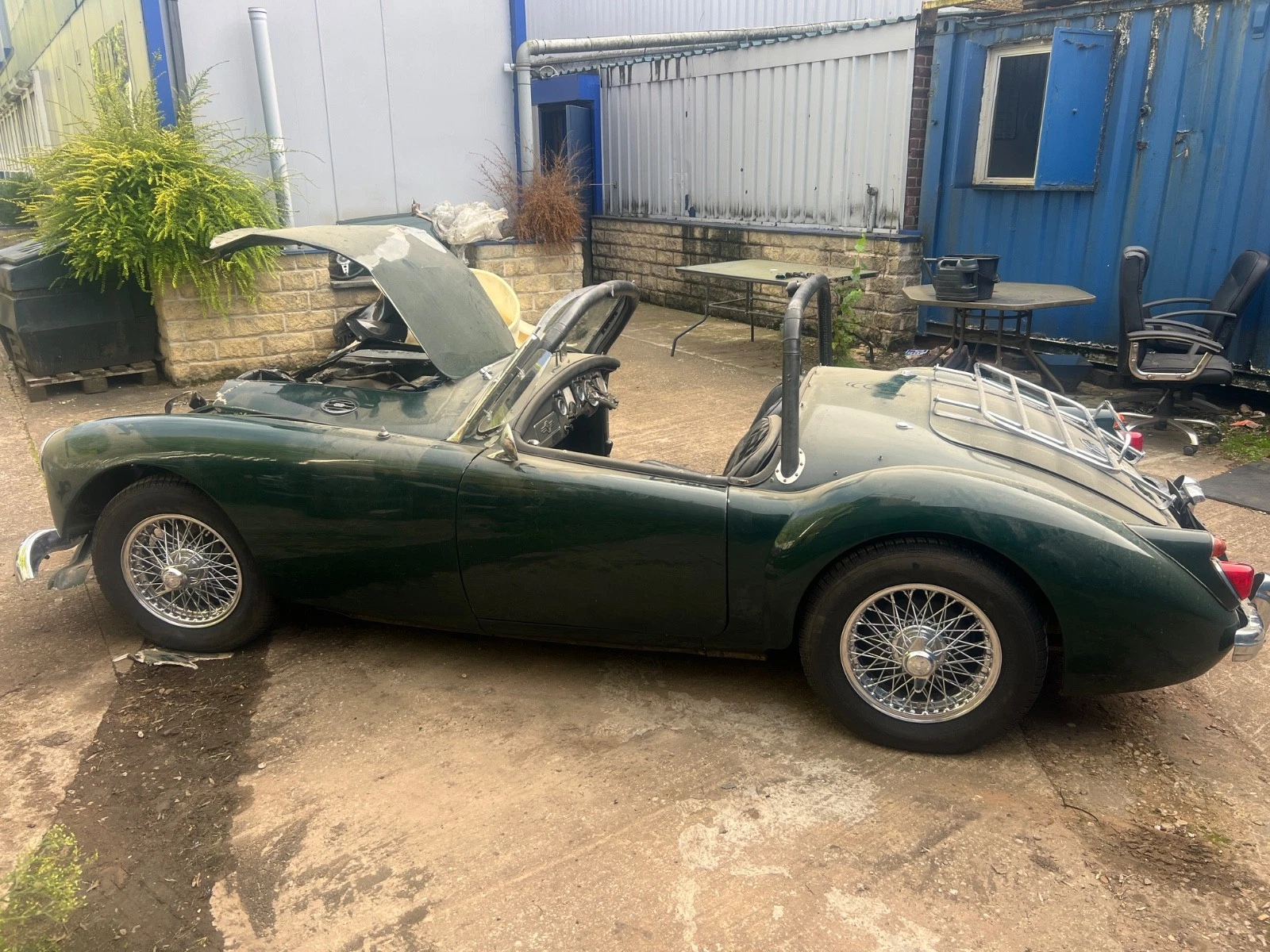 1961 MG A Roadster Classic Car Damaged Repairable Salvage
