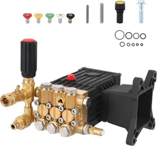 Pressure Washer Pump Power Washer Pump 1" Shaft Horizontal 4000 PSI 4.4 GPM