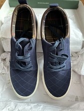 Image of Barbour Cromwell Trainers Size 10 Brand New In Box