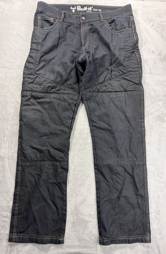 Bull-it Jeans Mens 38L (33" Ins) Protection Motorcycle Riding Pants Padded Covec