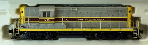 Locomotora diésel escala N Atlas 48213 Erie Lackawanna GP-7 PH 2 EL #1246 | Condition: Used