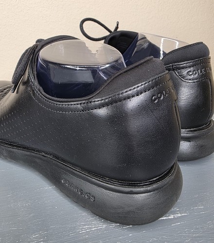 Cole Haan 2.Zerogrand Black Leather Casual Dress Shoes Men's 11 WIDE #C23832 - Picture 4 of 10
