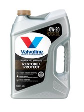 Valvoline Restore & Protect Full Synthetic 0W-20 Motor Oil 5 Quart 35.98 per gallon