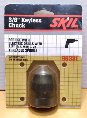 Skil - 3/8'' - Replacement Keyless Chuck - 96331 - NEW - Factory Sealed