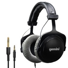 Gemini Sound Gemini Pro Headphones 53Mm Drivers Closed-Back Deep Bass Soft